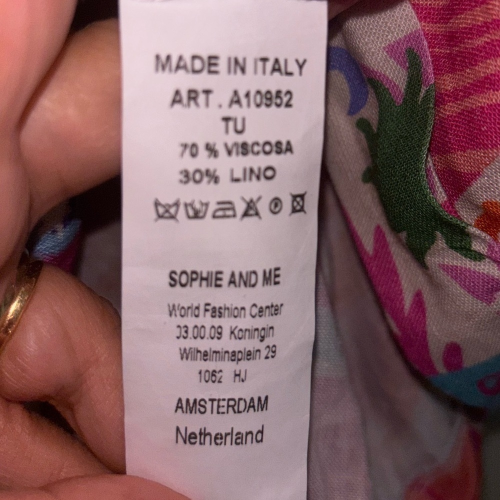 Italian romper Colorful Pattern - Picture 2 of 2